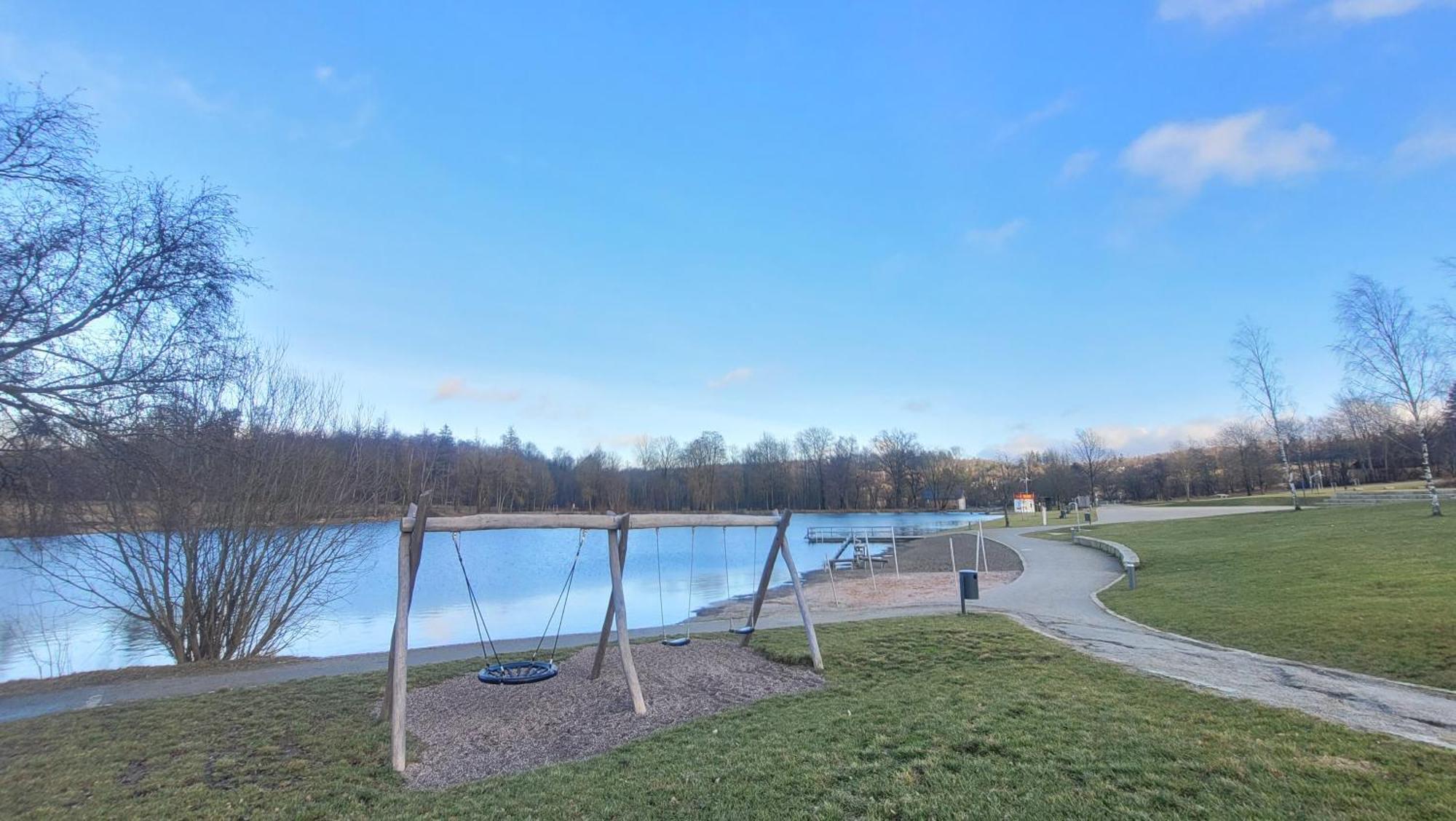 Ferienhaus Am See Lichtenberg Bayern Frankenwaldsee מראה חיצוני תמונה